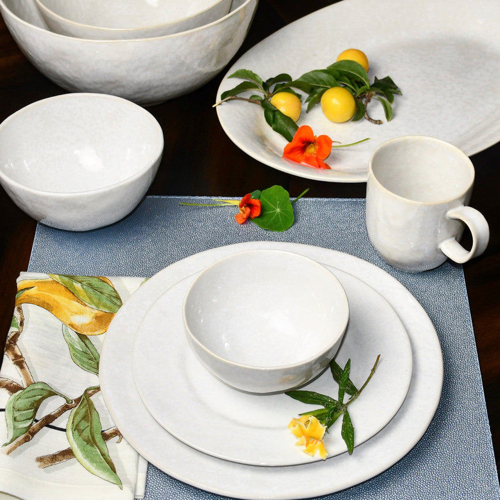 Cozina White Salad Plate