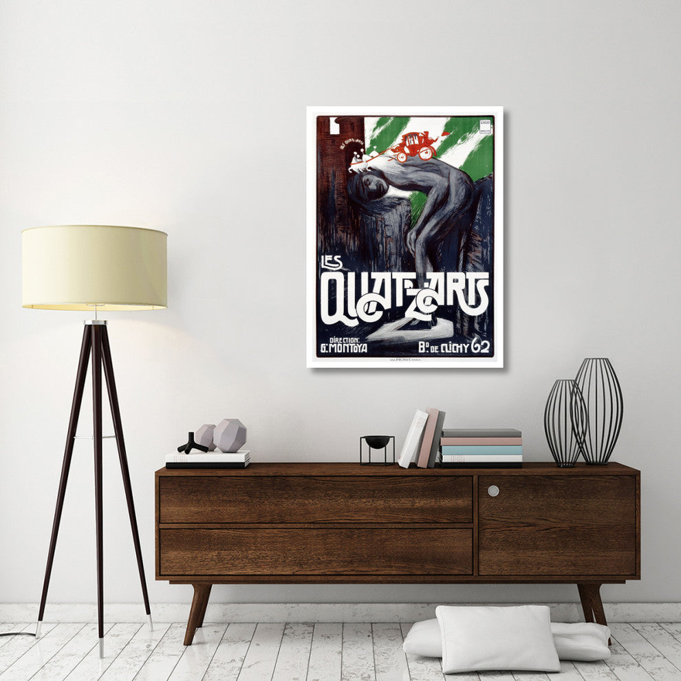 "Les Quat"™z"™Arts" Digital Paper Print by Georges Rogier, 35"x46"