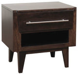 Green Bay Road 1-Drawer Nightstand, True White, 36"