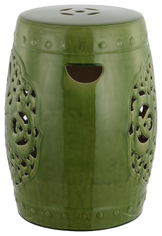 Safavieh Flora Garden Stool, Spring Green