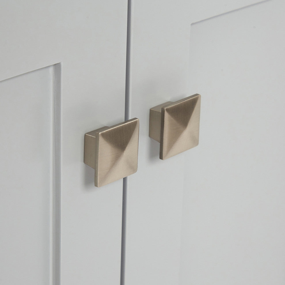 ARIEL Cambridge 43" Right Offset Rectangle Sink Gray Bathroom Vanity Quartz Top