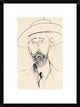 "Dermee" Framed Digital Print by Amedeo Modigliani, 17"x24"