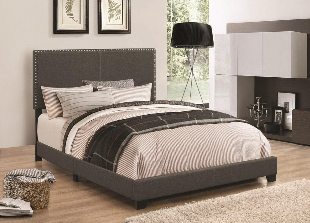 Emma Mason Signature Daphne Bed in Charcoal Fabric
