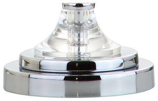 Riley 25" Crystal Table Lamp, Clear