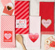 Asst Valentines Embellished Dishtowel, Set Of 4