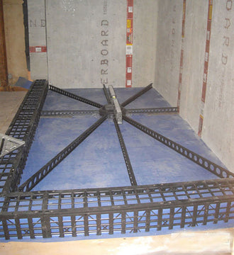 Quick Pitch Shower Slope 4 Extended Float Sticks Shower Floor Drainage Slope Kit