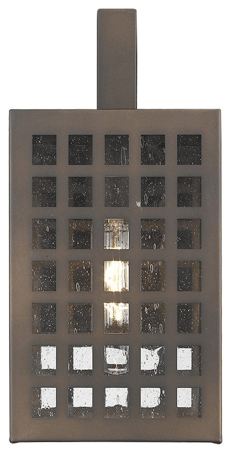 Letzel 1-Light Oil-Rubbed Bronze Wall Light