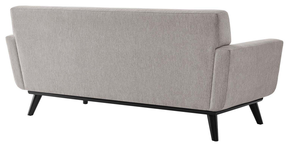 Engage Herringbone Fabric Loveseat