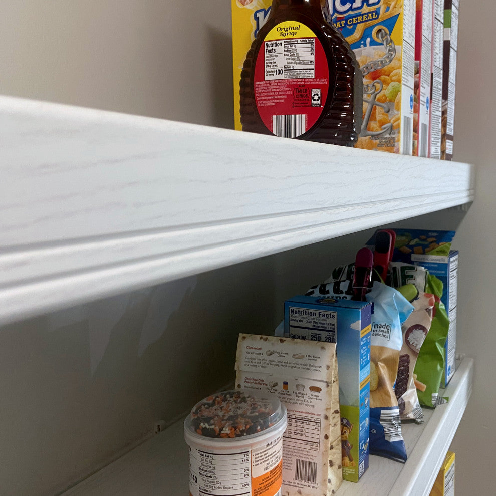Renew 4ft Wire Shelf Cover Kit - White