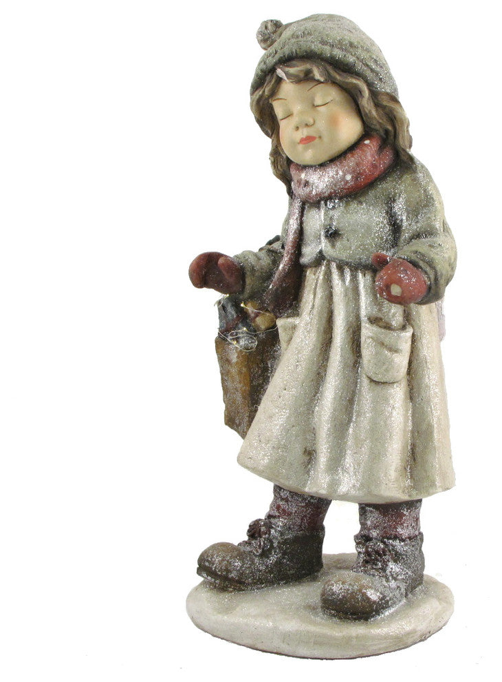 First Kiss Standing Christmas Tushkas With Gifts, Set of 2