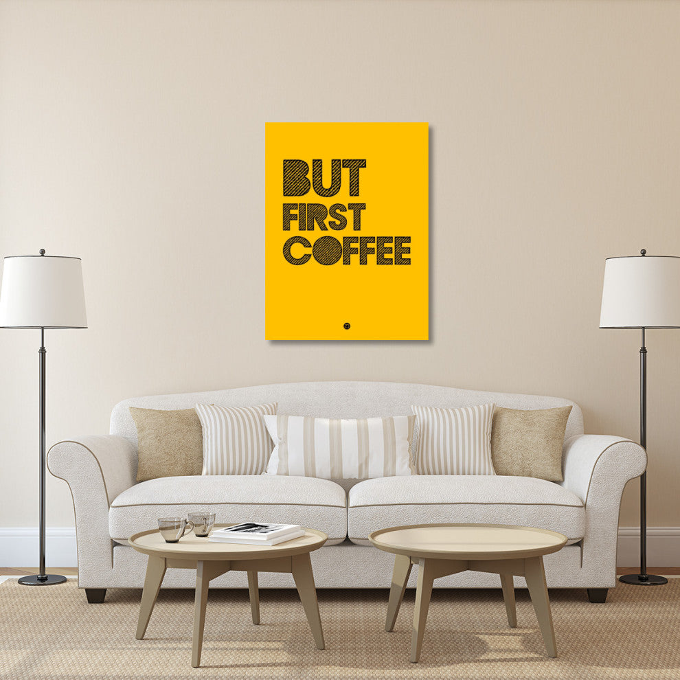 "But First Coffee Poster 3" Fine Art Print