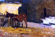 Mariano Fortuny Y Marsal A Burro on the Patio, 18"x27" Wall Decal