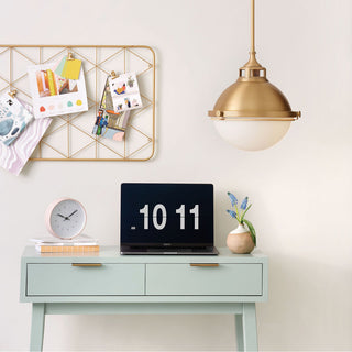 Fletcher Pendant, Satin Brass