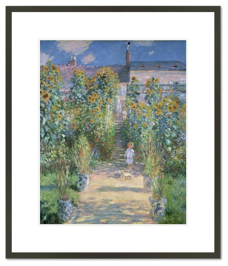 The Artist's Garden at Vetheuil, 1880