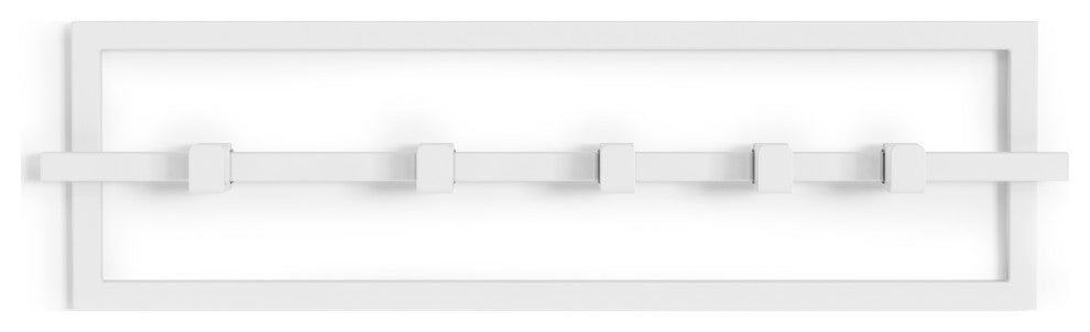 Umbra Cubiko 5 Hook, White