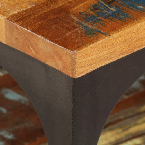 vidaXL Coffee Table End Table with Storage Side Table Solid Reclaimed Wood