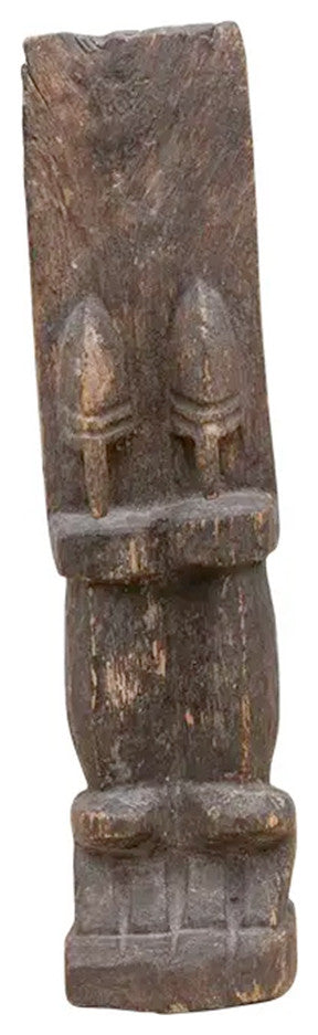 Small African Double Sided Carved Figure