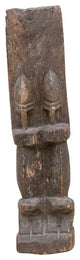 Small African Double Sided Carved Figure