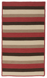 Colonial Mills Rug Norwood Red Brown Rectangle
