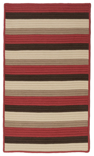Colonial Mills Rug Norwood Red Brown Rectangle