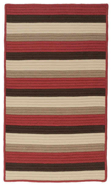 Colonial Mills Rug Norwood Red Brown Rectangle