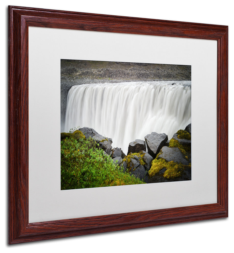 Philippe Sainte-Laudy 'Painterly Falls' Matted Framed Art