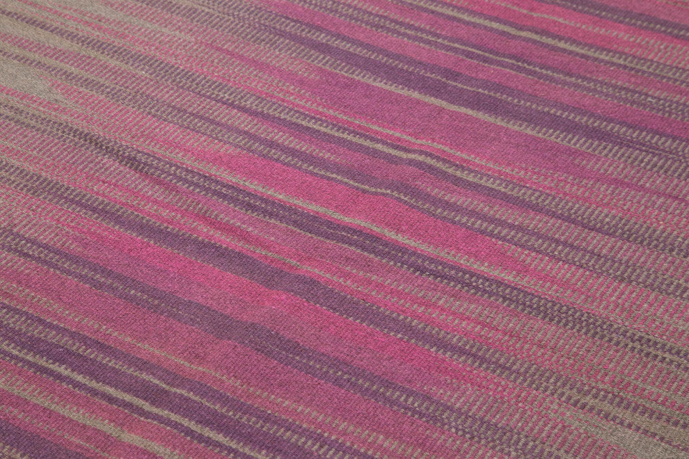 Rug N Carpet - Handmade Turkish 5' 10'' x 8' 4'' Flatweave Wool Kilim Rug