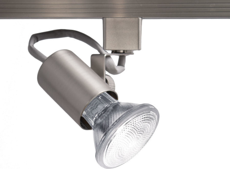 WAC Lighting Line Voltage Track Fixture in Brushed Nickel for L Track