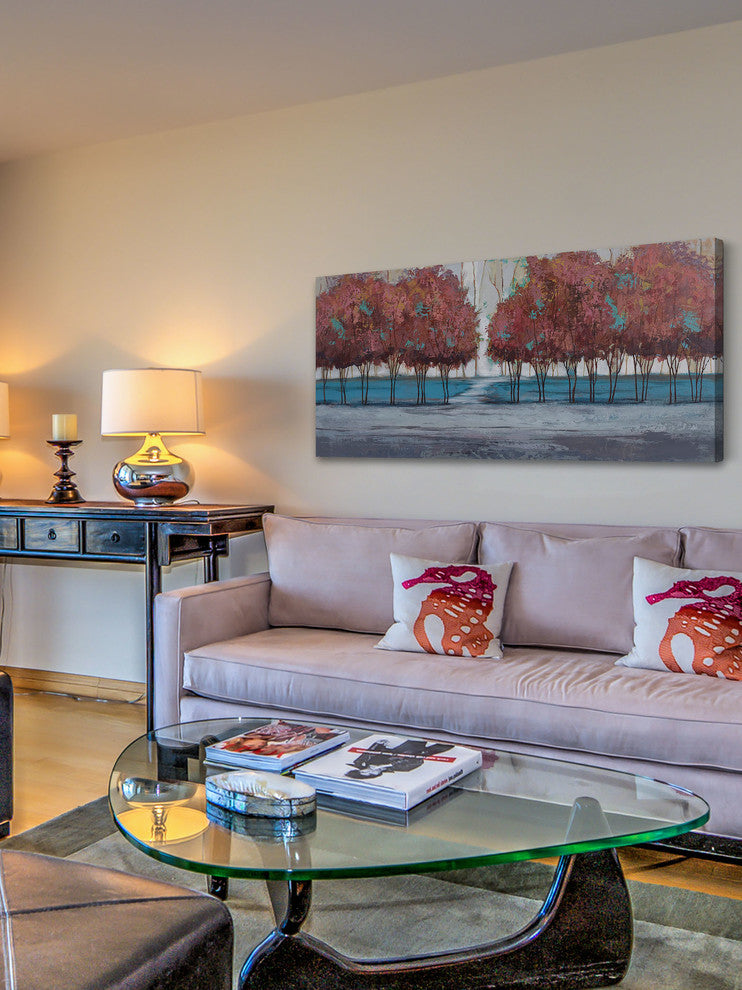 "Chestnut Branches II" Painting Print on Canvas by Julie Joy