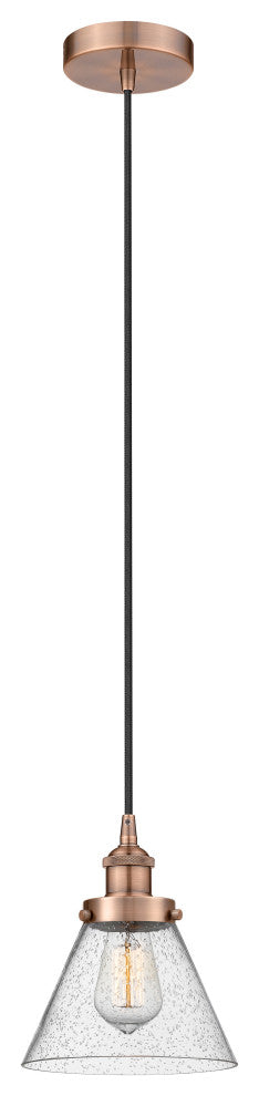 Innovations 616-1PH-AC-G44 1-Light Mini Pendant, Antique Copper