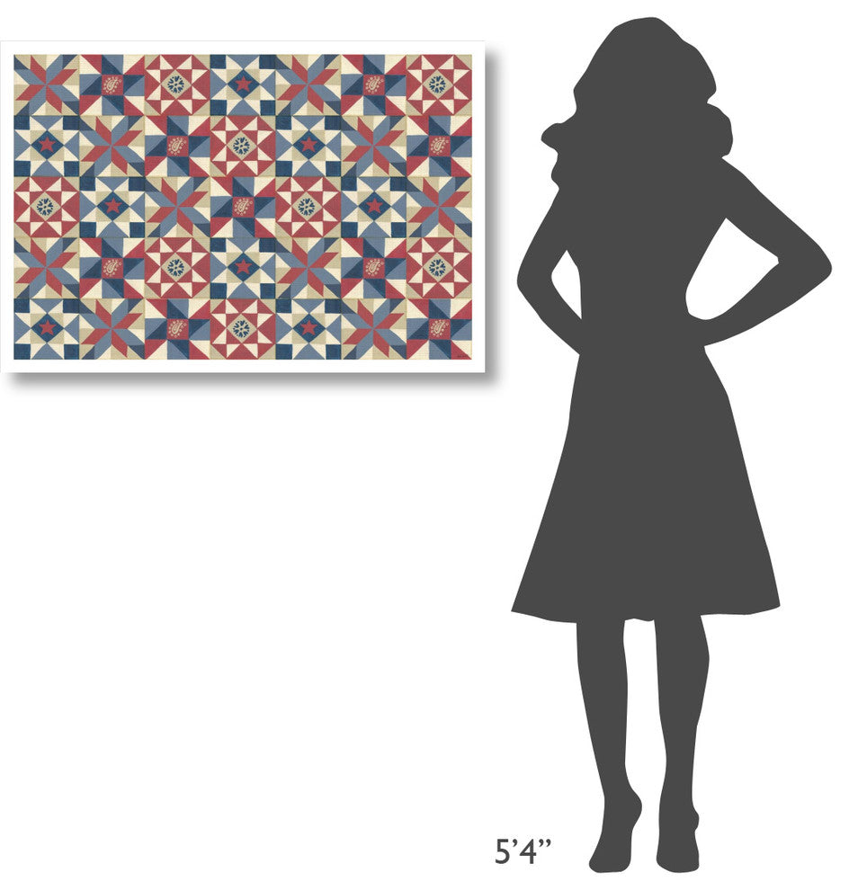 "American Country VII" Digital Paper Print by Anne Tavoletti, 38"x26"