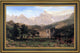 Albert Bierstadt the Rocky Mountains Lander's Peak Framed Canvas Print, 16"x24"