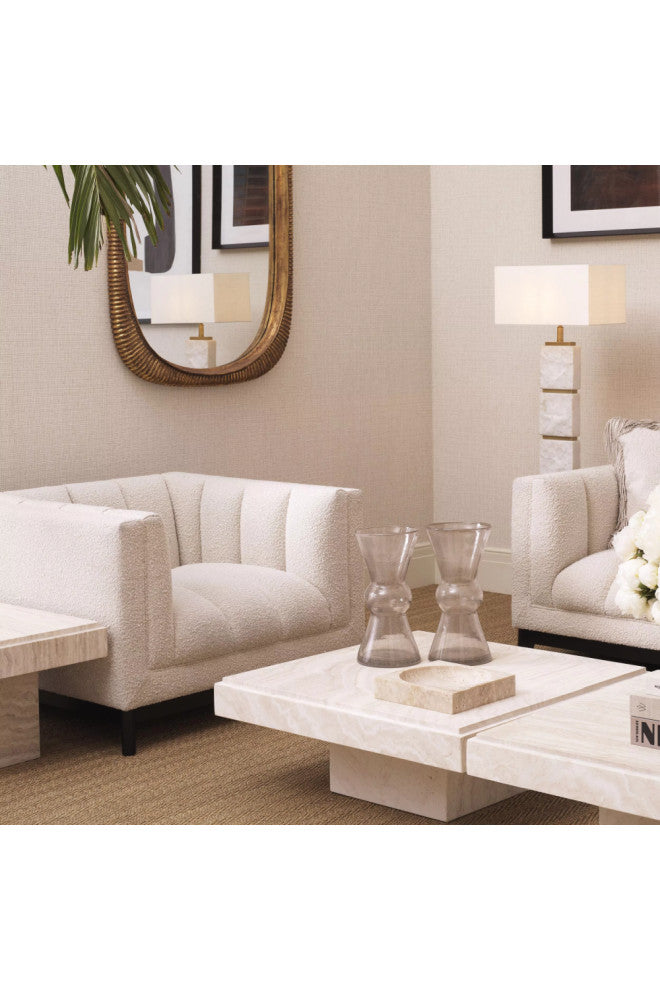 Channel Stitched Modern Chair | Eichholtz Ditmar