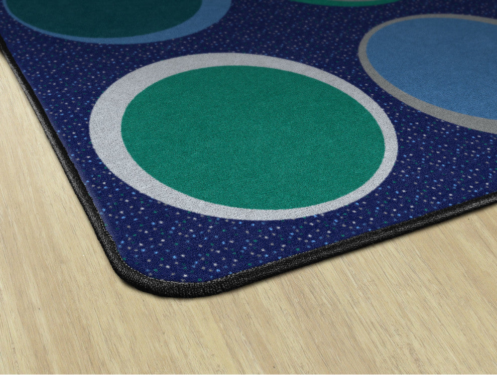 Flagship Carpets VA1827-44FS 7'6"X12' Sitting Spots Cool Educational Rug