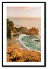 Satin Black 18" x 24" Blissful Solitude Framed Print