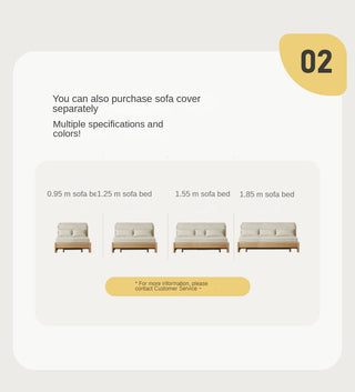 Solid Wood Sofa Bed, Sleeper Sofa, Beech Log 72.8x33-78.1x30.3" Rush Gray