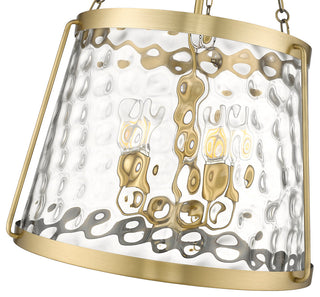 Adabella  5 Light 18.125 in. Vintage Brass Pendant