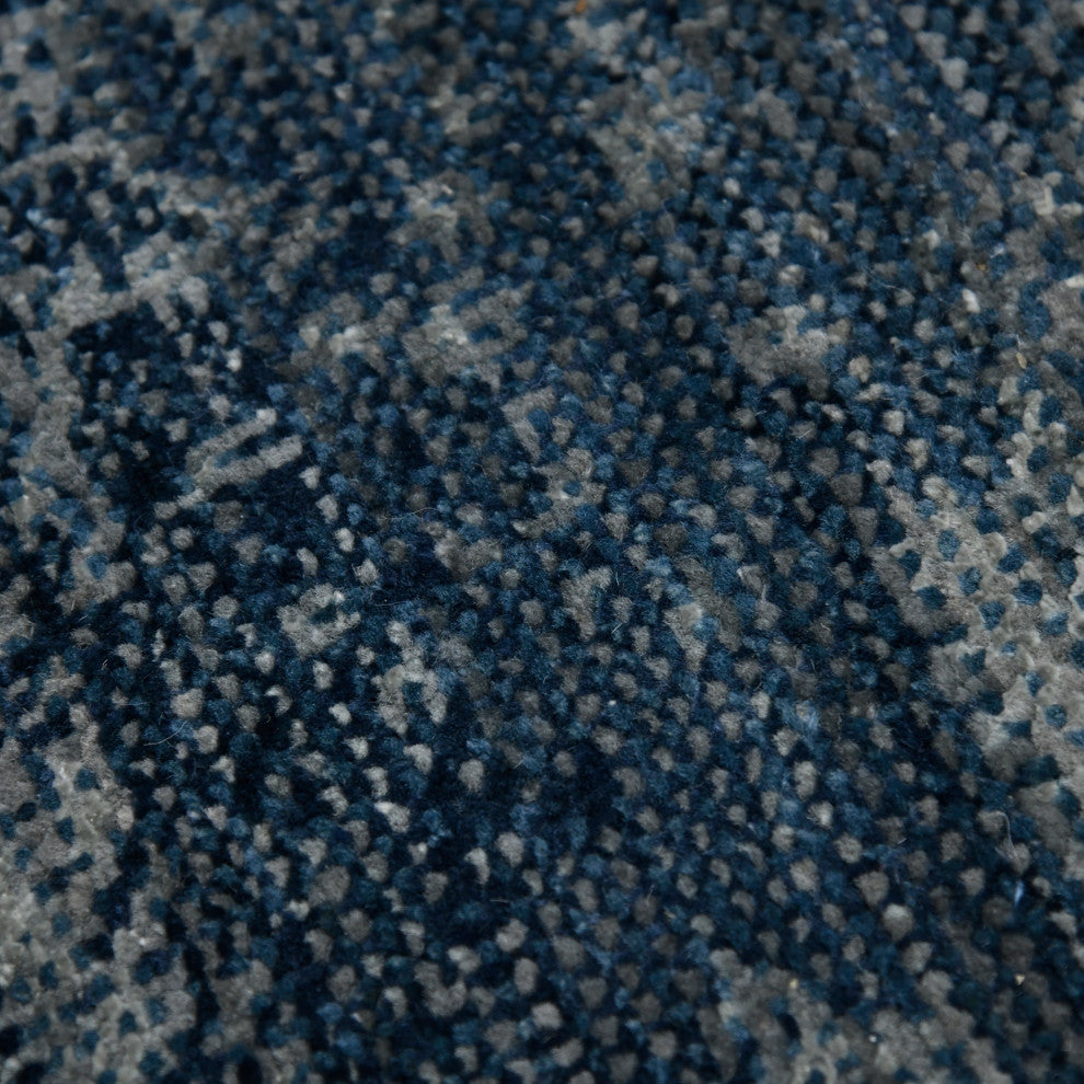 Dazzle Area Rug, Blue, 10' x 14', Abstract