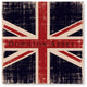 Heritage Lace Downton Union Jack Wall Art in Natural