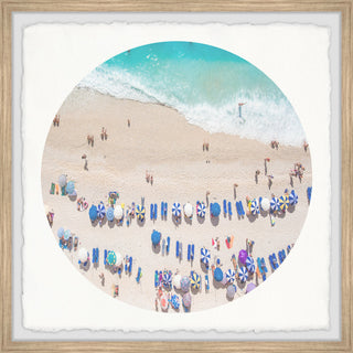 "Plush Summer" Framed Painting Print, 32x32