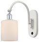 Innovations 518-1W-WPC-G111-LED 1-Light Sconce, White and Polished Chrome