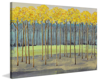 "Fresh Foliage I" Painting Print on Wrapped Canvas