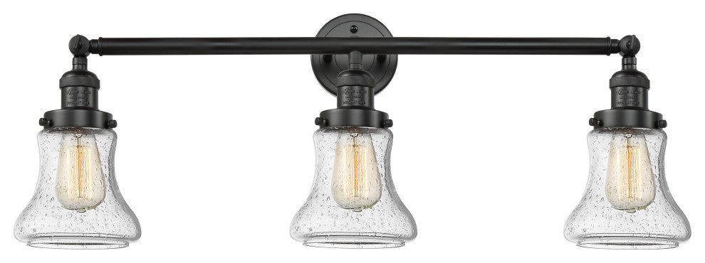 Innovations Lighting 205-Bk-G194-Led 3 Light Dimmable Led Bathroom Fixture