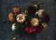 Henri FantinLatour Chrysanthemums Premium Canvas Print