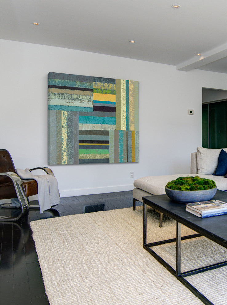 "Midnight II" Painting Print on Canvas by Julie Joy