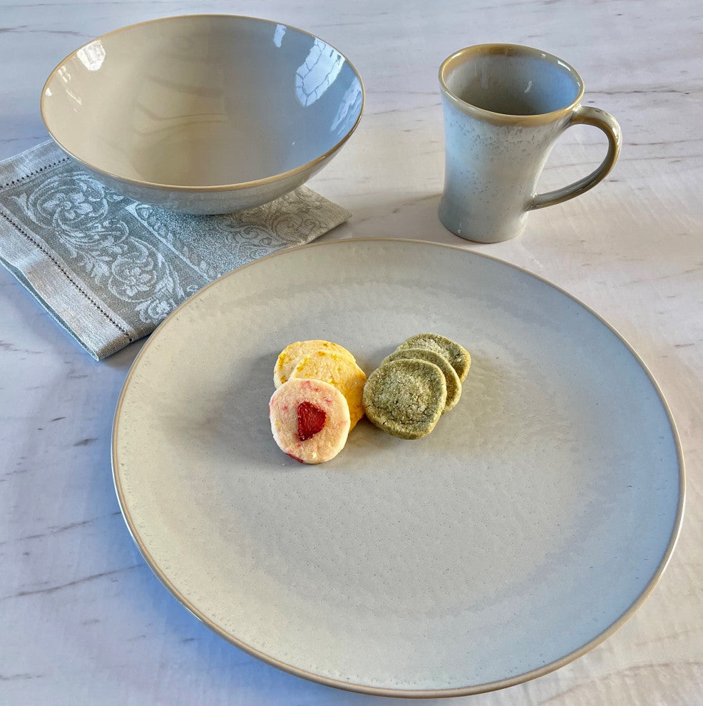 Rhapsody Salad Plate - Fog