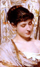 Alphonse Hirsch A Young Beauty, Gallery Wrapped Canvas Print, 18"x27"