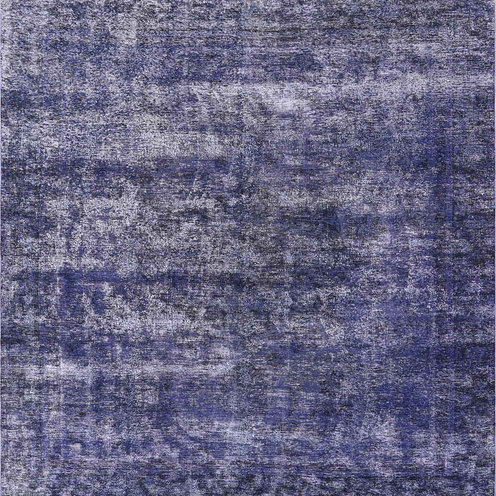 Ahgly Company Indoor Square Mid-Century Modern Area Rugs, 7' Square