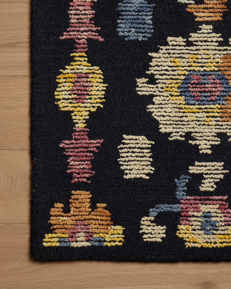 Loloi Tilly Midnight / Multi 3'-6" x 5'-6" Accent Rug