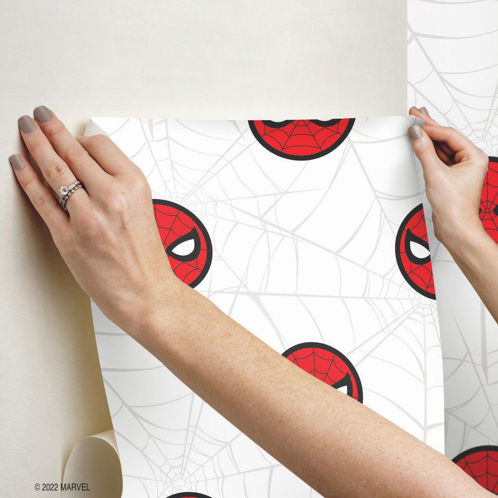 Spider-Man Icon Peel And Stick Wallpaper